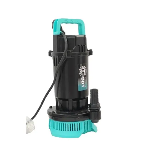 Pompa submersibila apa curata DDT cu plutitor WQDS-0.6 – 0.75HP, 220V, debit 3 m³/h, bobinaj cupru masiv, refulare 25m