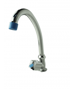 Baterie bucatarie, chrome, silumin, cartus ceramic, monocomanda,  FLEKO FZ370-623