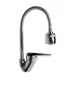 Baterie lavoar chrome, silumin, cartus ceramic 40mm, monocomanda, FLEKO FZUF(17)-203