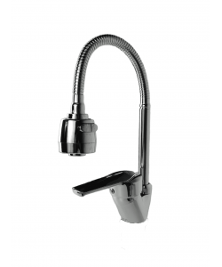 Baterie lavoar chrome, silumin, cartus ceramic 40mm, monocomanda, FLEKO FZUF(17)-203