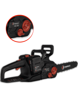 Fierastrau electric YAMAMOTO YM.116 cu lant, 2 acumulatori 20 V, 4,0 Ah , motor Brushless Fierastrau electric YAMAMOTO YM.116 cu lant, 2 acumulatori 20 V, 4,0 Ah , motor Brushless