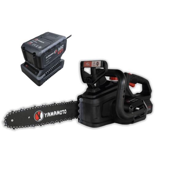 Fierastrau electric YAMAMOTO YM.126 cu lant, 1 acumulator 20 V, 4,0 Ah , motor Brushless