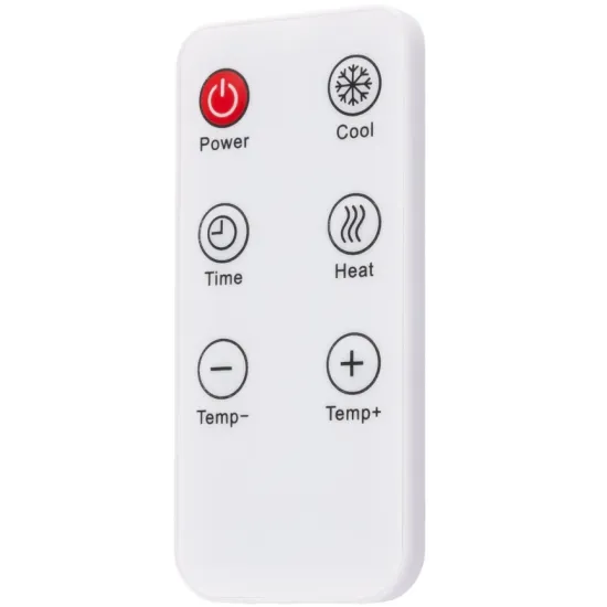 Aeroterma de perete cu display si telecomanda BÖHM BH2000BL, 20–25 m², 1000W-2000W