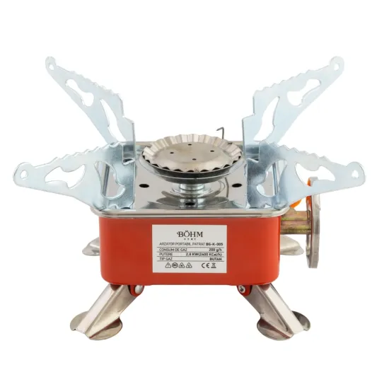 Arzător portabil pătrat BÖHM BG-K-005 Propan/butan