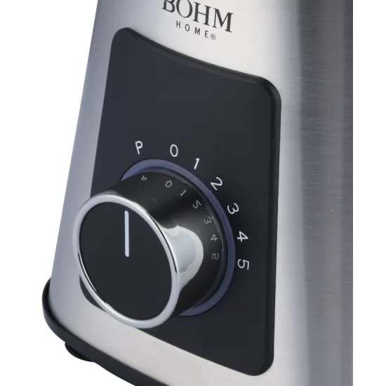 Blender de masa BÖHM Home BTBG80S15, 800 W, 1,5 L, 5 viteze + Pulse, 6 lame
