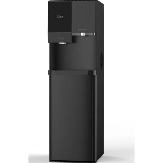 Dozator de apa digital cu generator gheata Zilan ZLN4680, Functie 4 in 1, Compatibil bidoane 11-19L, Rezervor interior din Inox, Silentios