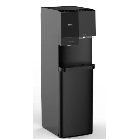Dozator de apa digital cu generator gheata Zilan ZLN4680, Functie 4 in 1, Compatibil bidoane 11-19L, Rezervor interior din Inox, Silentios