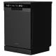 Mașină de spălat vase Hausberg HB-6215NG, digitală, 8+4 programe, negru