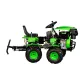 Motocultivator Ride-On Micul Fermier, 17CP, capacitate cilindrica 530 CC, motor 4 timpi, 4X4, 4 viteze, 2 cutii de viteze, pornire electrica, sistem hidraulic