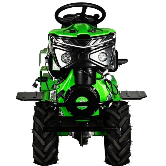 Motocultivator Ride-On Micul Fermier, 17CP, capacitate cilindrica 530 CC, motor 4 timpi, 4X4, 4 viteze, 2 cutii de viteze, pornire electrica, sistem hidraulic