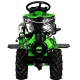 Motocultivator Ride-On Micul Fermier, 17CP, capacitate cilindrica 530 CC, motor 4 timpi, 4X4, 4 viteze, 2 cutii de viteze, pornire electrica, sistem hidraulic