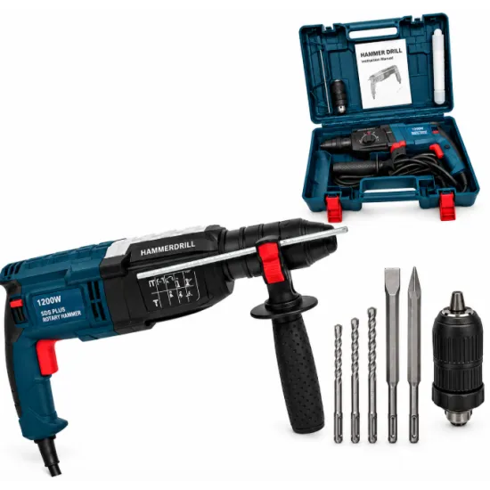 Pachet German Meister , Ciocan rotopercutor 1200 w si Flex electric 1200 W