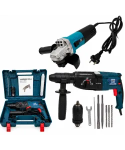 Pachet German Meister , Ciocan rotopercutor 1200 w si Flex electric 1200 W