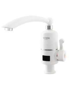 Robinet electric vertical cu pipă rotativă tip L, afișaj digital BÖHM BY-24A-1
