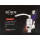 Robinet electric vertical cu pipă rotativă tip L, afișaj digital BÖHM BY-24A-1