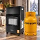 Pachet Soba Gaz GPL Pliabila Bohm BF-003B, 4.2kW, 3 trepte, 20-80 m2 + Butelie GPL ROTOR 26L goala, capacitate 12.5kg