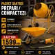 Pachet Santier ROTOR: Betoniera RB165 165L + Roaba 100L + Vibrator Beton RCV850