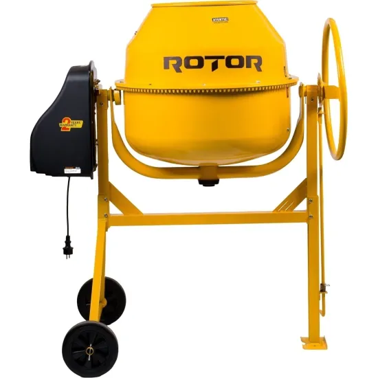 Pachet Betoniera ROTOR RB165, 165L, 900W + Vibrator Beton RCV850 CADOU