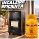 Pachet Soba Gaz GPL Bohm BF-003A, 4.2kW, 3 trepte, 20-80 m2 + Butelie GPL ROTOR 26L goala, capacitate 12.5kg