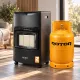 Pachet Soba Gaz GPL Bohm BF-003A, 4.2kW, 3 trepte, 20-80 m2 + Butelie GPL ROTOR 26L goala, capacitate 12.5kg