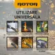 Pachet Gradina ROTOR 21V: Mini Drujba RBS-62 6 inch cu 2 lanturi + Suflanta Aer RS-2000 + Manusi cadou