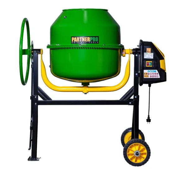 Pachet Betoniera PartnerPro PPB180, 180L, 1000W + Set Autofiletanta ROTOR RSET-AP21, 21V, 70 Nm, 40 de piese
