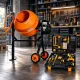 Pachet Betoniera Temp HCM660, 205L, 1250W + Set Autofiletanta ROTOR RSET-AP21, 21V, 70 Nm, 40 de piese