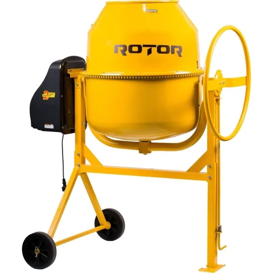 Pachet Betoniera ROTOR RB230, 230L, 1200W + Set Autofiletanta ROTOR RSET-AP21, 21V, 70 Nm, 40 de piese