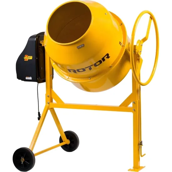 Pachet Betoniera ROTOR RB230, 230L, 1200W + Set Autofiletanta ROTOR RSET-AP21, 21V, 70 Nm, 40 de piese