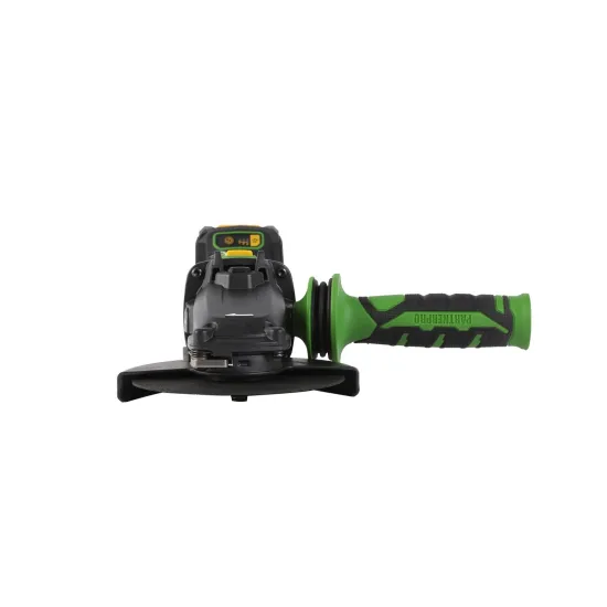 Pachet Polizor Unghiular cu Acumulator PartnerPro PBA-4A, 20V, 125 mm, Brushless + 25 Discuri Taiere Metal + Disc Diamantat + Ochelari de protectie