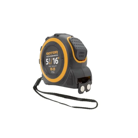 Pachet Nivela Laser 4D ROTOR R4DT-DM-M, 16 linii 4x360 grade + Ruleta ROTOR R5-25 de 5 m CADOU
