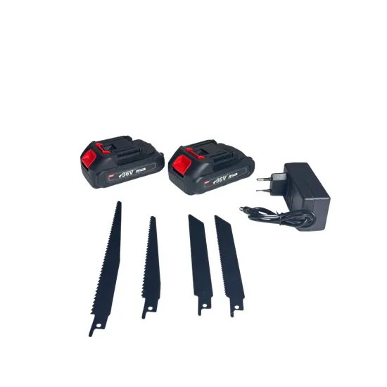 Fierastrau Sabie German Meister 36V, 2 Acumulatori 2Ah, 4 Lame, pentru Taiat Oase, Lemn si Metal, Valiza Transport