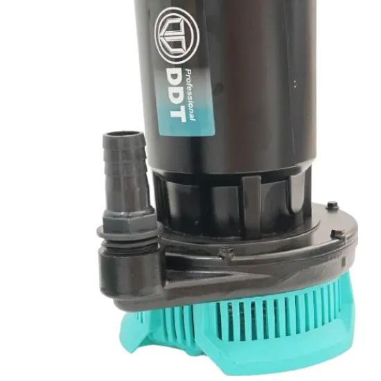 Pompa submersibila cu plutitor pentru apa curata DDT WQDS-0.4 – 0.5HP, 220V, debit 1.5 m³/h, bobinaj cupru masiv, refulare 18m