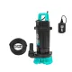 Pompa submersibila cu plutitor pentru apa curata DDT WQDS-0.4 – 0.5HP, 220V, debit 1.5 m³/h, bobinaj cupru masiv, refulare 18m
