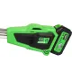 Motocoasa electrica Micul Fermier, 20V, 2 acumulatori 4Ah, 3 viteze, maner dublu, Brushless