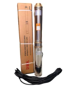Pompa Submersibila Cupru DRK, Model 4STM4-8,1.5 kW, 25 metri cablu, Debit 5m3/h,refulare 120 m