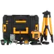 Nivela laser 4D ROTOR R4DT-DM-M, laser verde, 16 linii, proiectie 4 x 360°