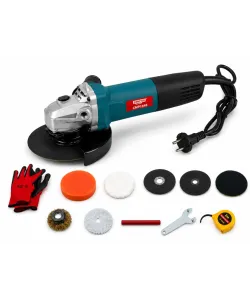 Polizor unghiular 1250W, 11000rpm, 10 accesorii incluse, flex CAMPION PROFESSIONAL CMP1848