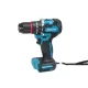 Set scule cu acumulator 2 Baterii 48V si 10 Ah : pistol impact, bormasina si polizor unghiular (flex) VALIZA TRANSPORT