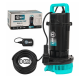 Pompa submersibila apa curata cu plutitor DDT WQDS-0.8 – 1.0HP, 220V, debit 3 m³/h, bobinaj cupru masiv