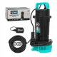Pompa submersibila apa curata cu plutitor DDT WQDS-0.8 – 1.0HP, 220V, debit 3 m³/h, bobinaj cupru masiv