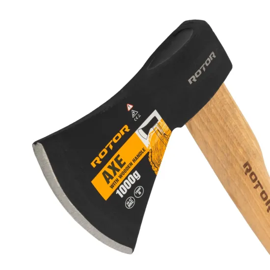 Topor 613 cu maner de lemn 1000g