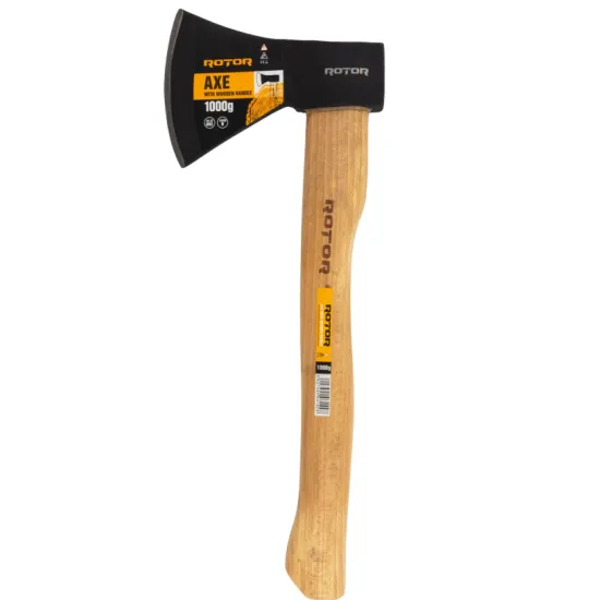 Topor 613 cu maner de lemn 1000g