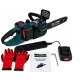Motofierastrau pe 2 acumulatori Altai Campion PRO , 2 acumulatori 48V/6Ah, Lama 40 cm, sistem intindere lant SuperEasy, ungere automata, motor Brushless