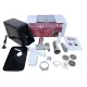 Masina de tocat carne 4 in 1 Ural Campion, 7 stele , 3500W, 3 site incluse, accesoriu rosii, carnati, chitele kebe, Neagra