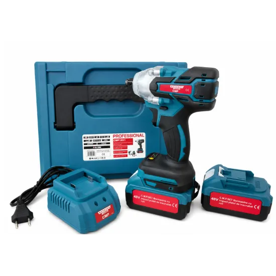 Masina de insurubat Cheie cu impact 48V 10Ah , cu 2 acumulatori si accesorii CAMPION PROFESSIONAL CMP1851