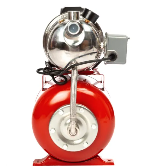 Hidrofor de mare putere Heber®, AUTOJS80, 24L, 1000W, 50l/min, H refulare 40m, pompa din fonta si inox