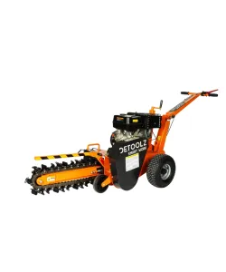 Masina de sapat santuri, Detoolz, 15 CP, 420 CC, benzina 4T, adancime maxima de 600 mm