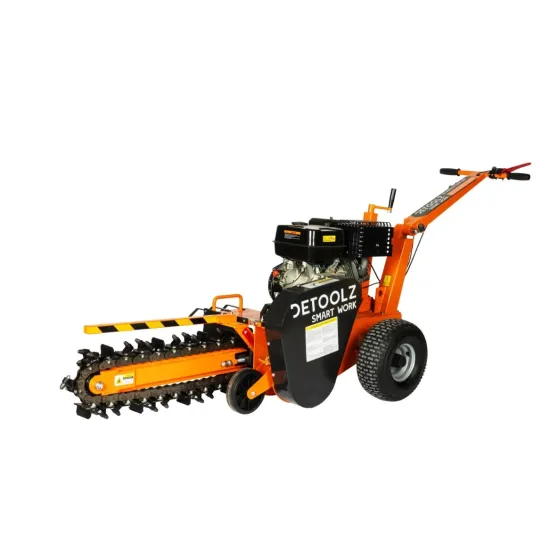 Masina de sapat santuri, Detoolz, 15 CP, 420 CC, benzina 4T, adancime maxima de 600 mm
