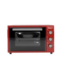Cuptor electric Zilan ZLN5322 Gusto 35L, 1800W, timer 90 min, 250°C - Rosu